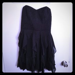 Black cocktail dress